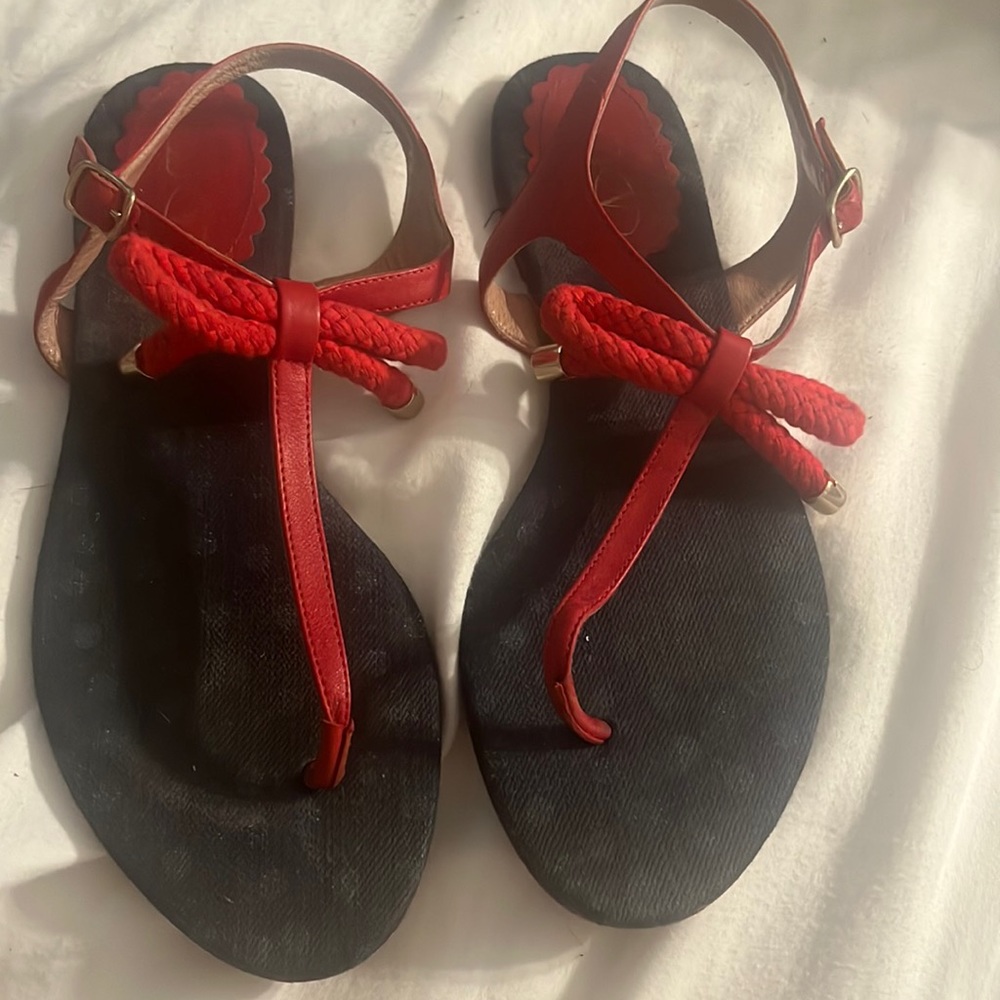 Cute sandal size 39 red Valentino